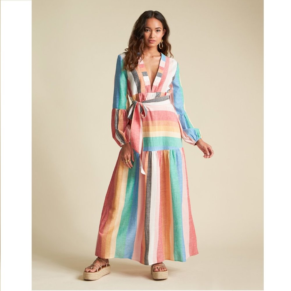 NWT Billabong x Sincerely Jules Mix It Up Dress Size M